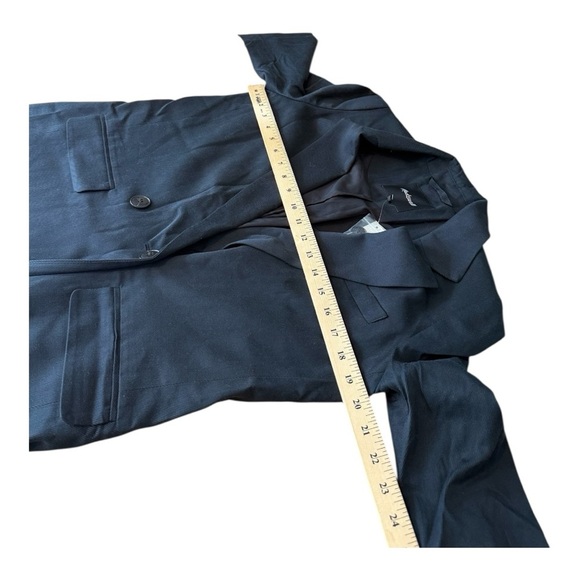 MadeWell Drapeweave Caldwell Double-Breasted Blazer in Black Size XS NH328 NEW - Picture 9 of 15